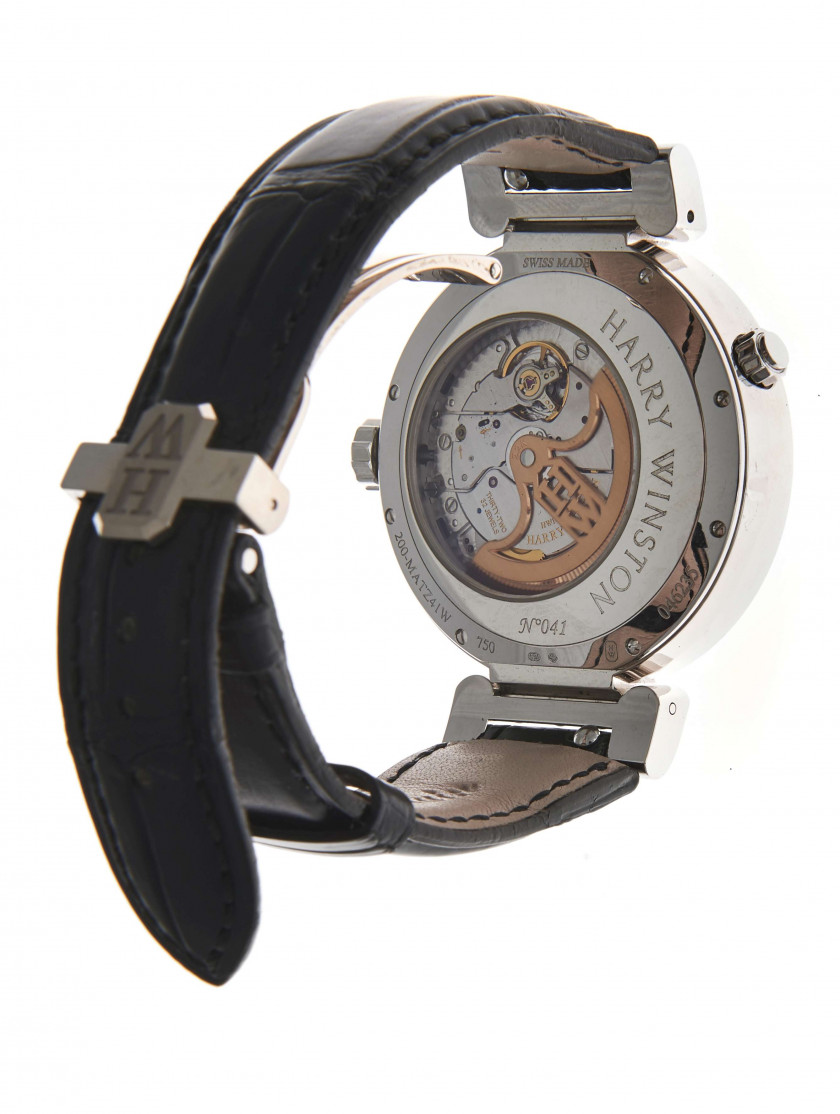 HARRY WINSTON  Excenter Time Zone, ref. 200/MATZ41W, n° 041 / 046235