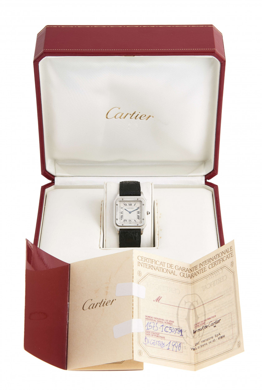 CARTIER  Santos Dumont, ref. 1575.1, n° C50381