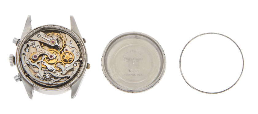 ROLEX  "Anti-magnétique" Dato-Compax dit "Jean-Claude Killy", ref. 6036, n° n° 917874