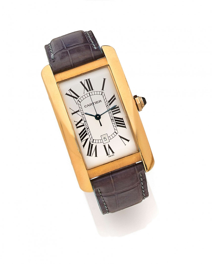 CARTIER  Tank Américaine, ref. 1740, n° 218739CD