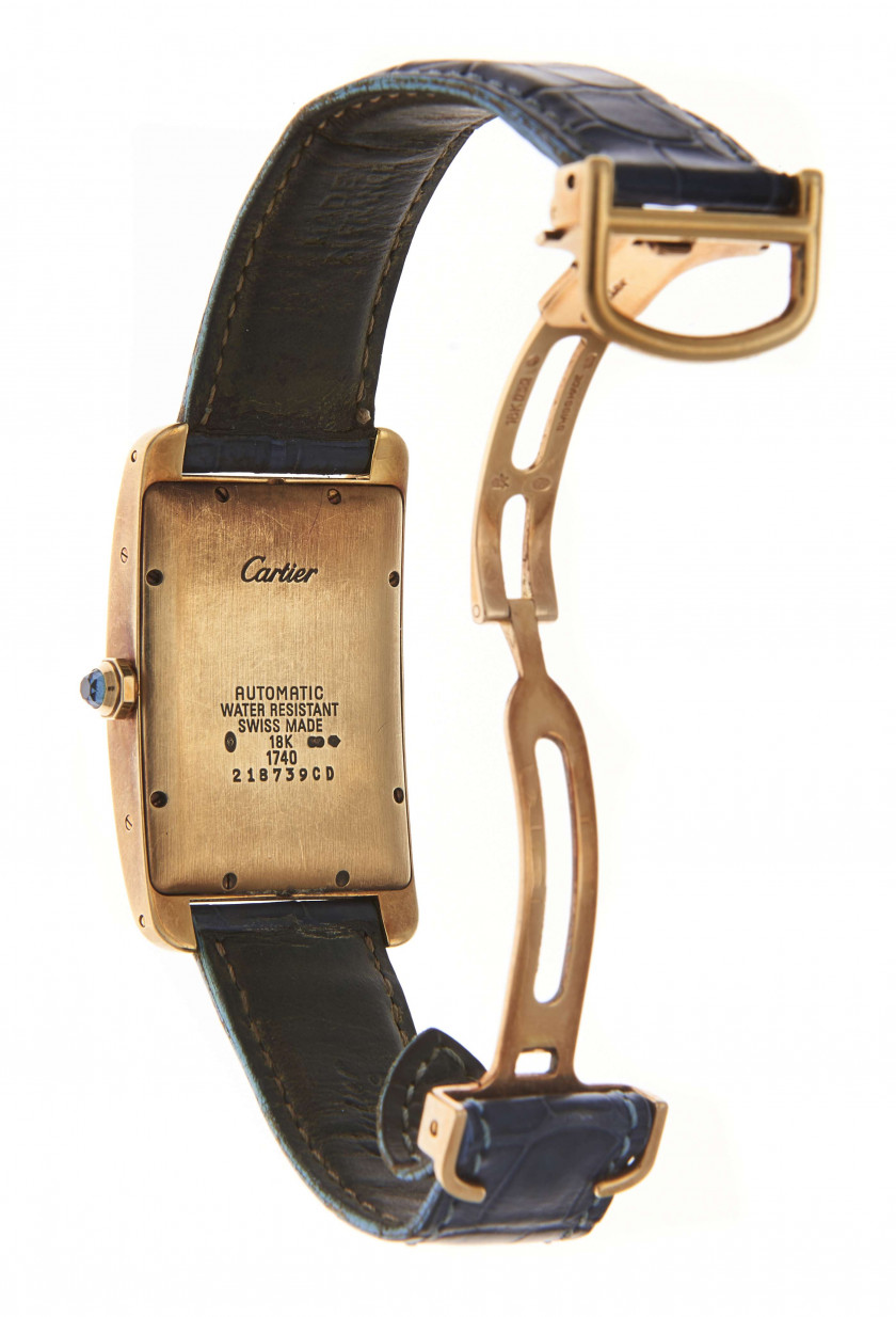 CARTIER  Tank Américaine, ref. 1740, n° 218739CD