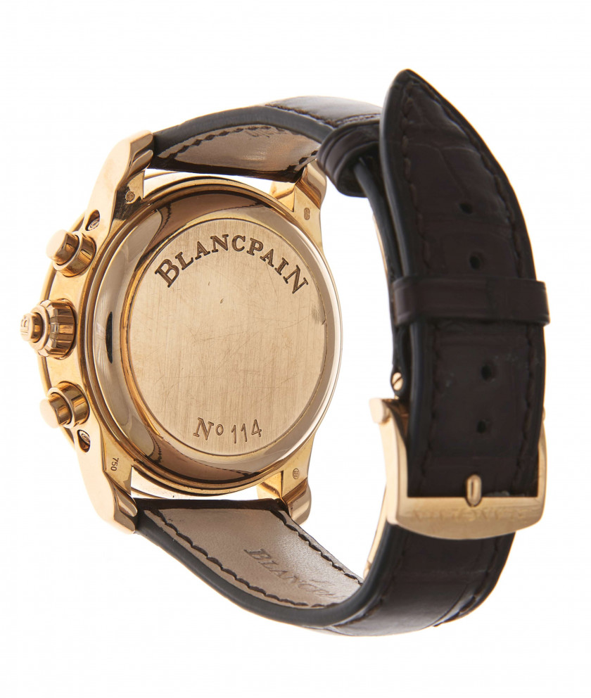 BLANCPAIN  Chronographe rattrapante, calendrier perpétuel, n° 114