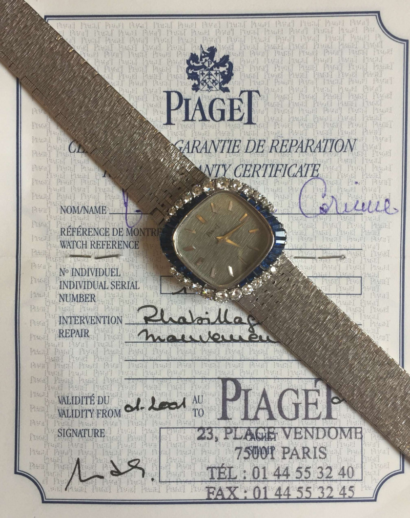 PIAGET revendu par MAUBOUSSIN  Ref. 94512 A6, n° 197726