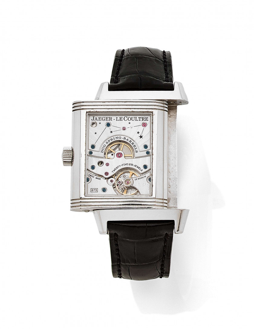 JAEGER LECOULTRE  Reverso "Grande Sun Moon 8 days", ref. 240.8.27, n° 2420632