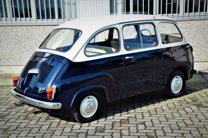 1956 Fiat 600 Multipla 4/5 places  No reserve