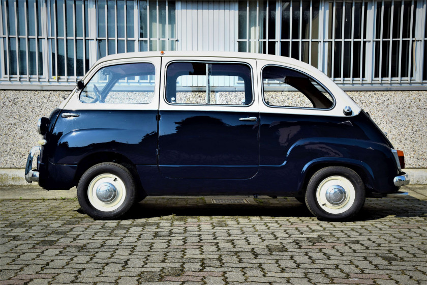 1956 Fiat 600 Multipla 4/5 places  No reserve