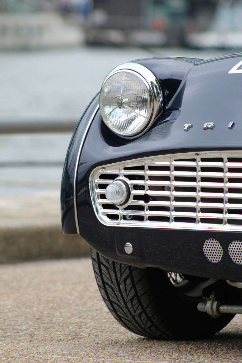 1959 Triumph TR3A - Préparation Rallye No reserve Carte grise françaiseChâssis n° TS51185L- Préparation soignée- Superbe état de présen