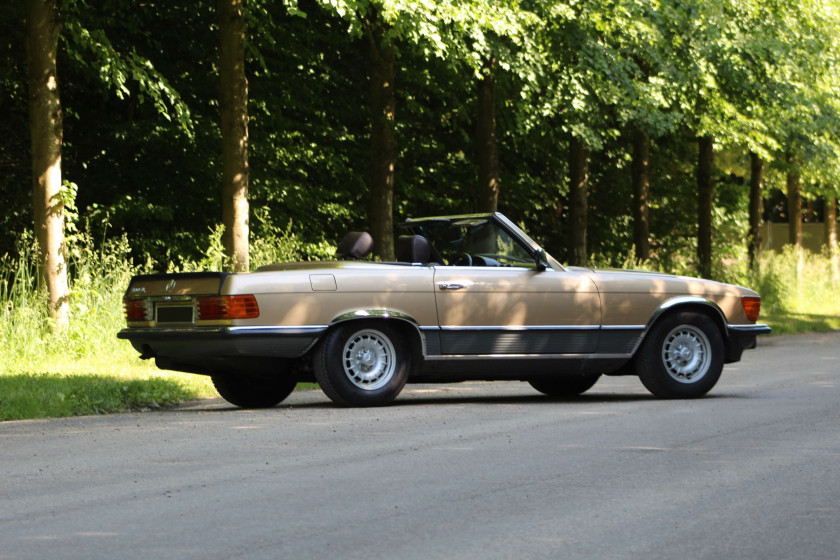 1983 Mercedes-Benz 500 SL avec Hard-Top  No reserve