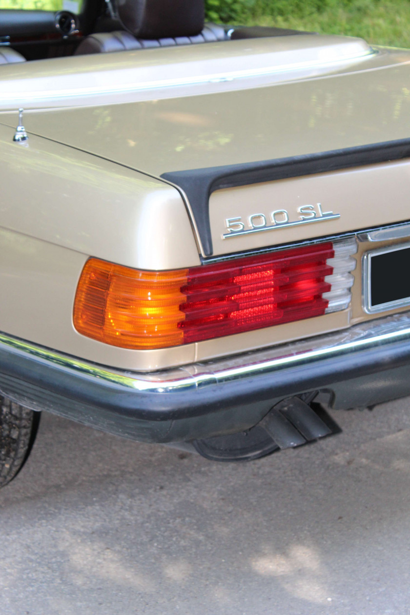 1983 Mercedes-Benz 500 SL avec Hard-Top  No reserve
