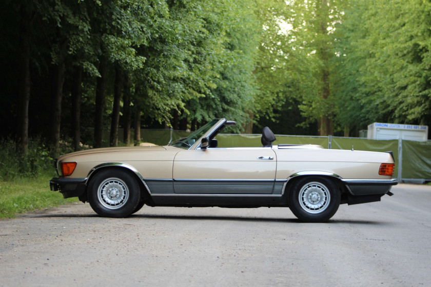 1983 Mercedes-Benz 500 SL avec Hard-Top  No reserve