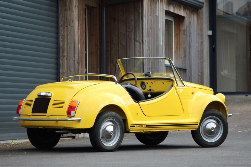 1968 Fiat 500 Gamine par Vignale  No reserve