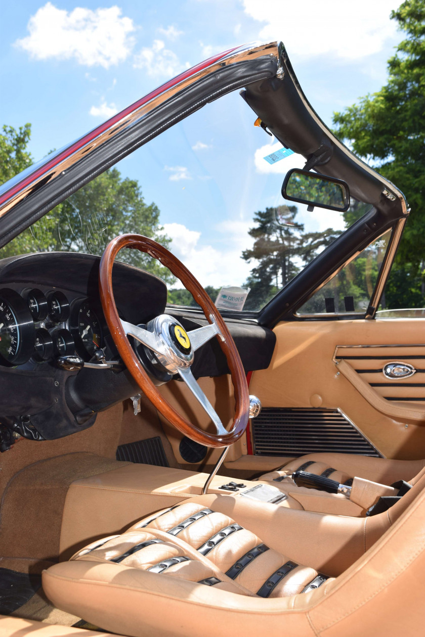 1970 Ferrari 365 GTB/4 Daytona Spider Conversion par Bacchelli & Villa en 1974 Titre de circulation anglaisChâssis n°12799- Convertie e