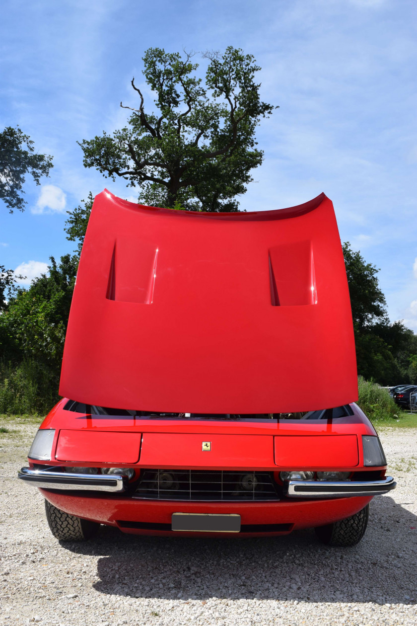 1970 Ferrari 365 GTB/4 Daytona Spider Conversion par Bacchelli & Villa en 1974 Titre de circulation anglaisChâssis n°12799- Convertie e