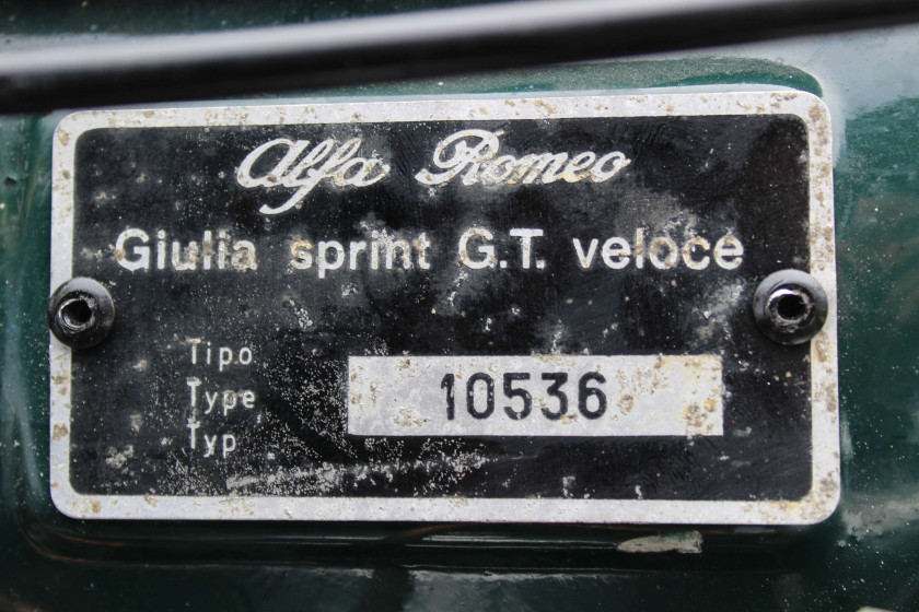 1967 Alfa Romeo Sprint GT Veloce