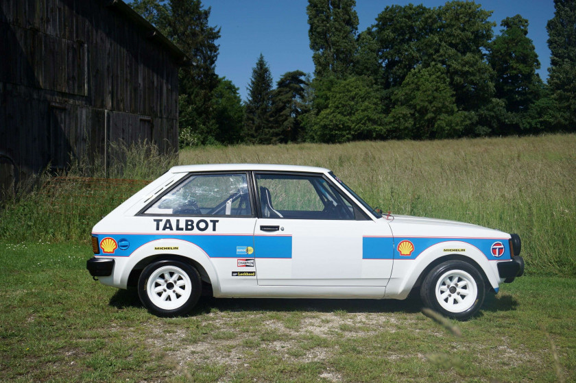 1979 Talbot Sunbeam Lotus  No reserve