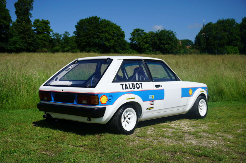 1979 Talbot Sunbeam Lotus  No reserve