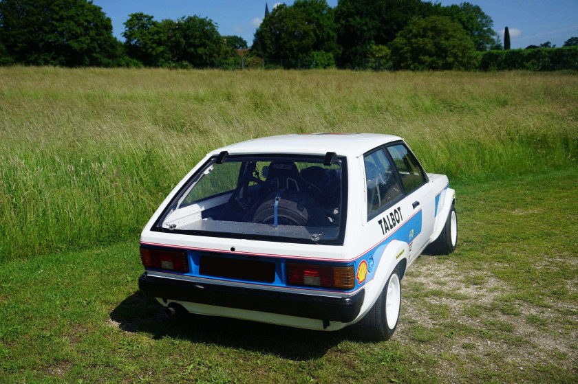 1979 Talbot Sunbeam Lotus  No reserve