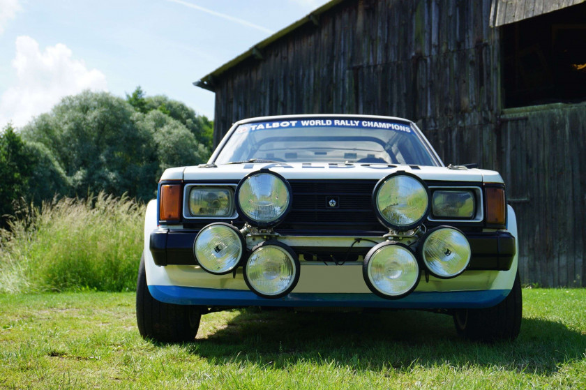 1979 Talbot Sunbeam Lotus  No reserve