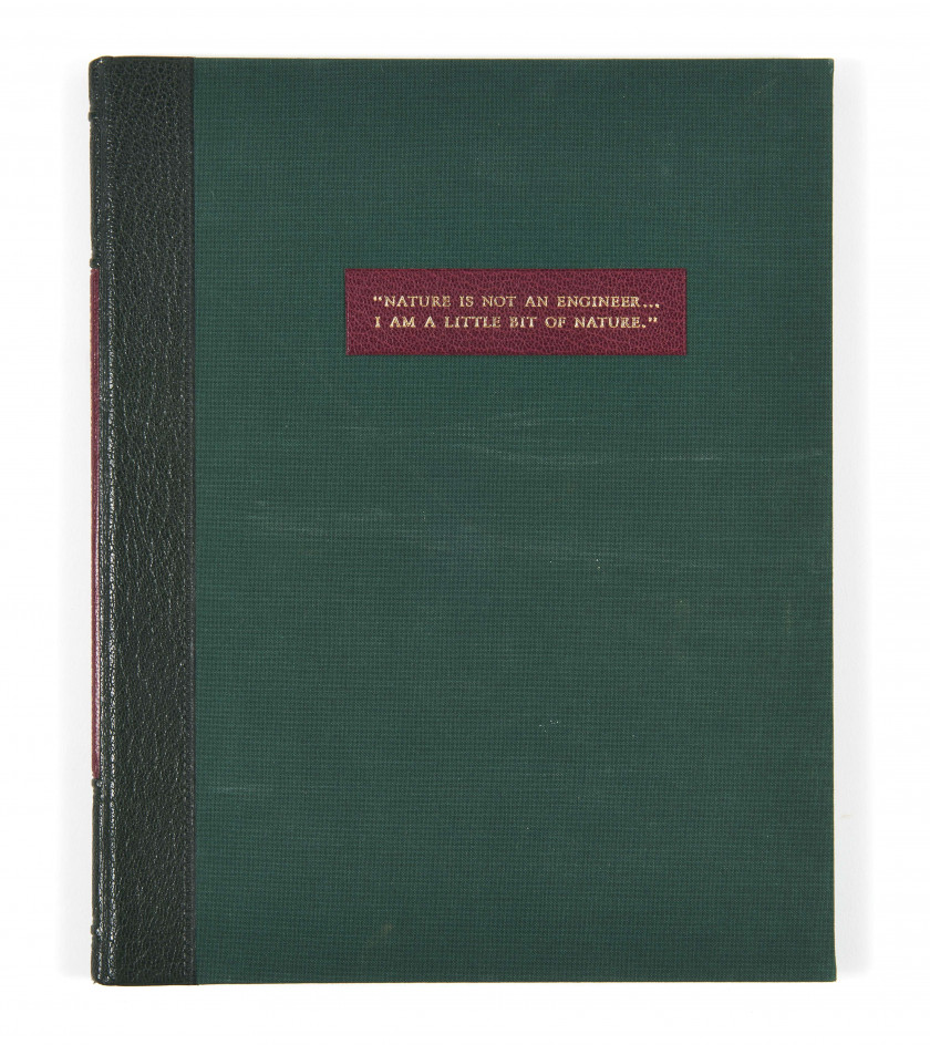 ALBERT EINSTEIN (1879-1955) Manuscrit autographe signé, en allemand