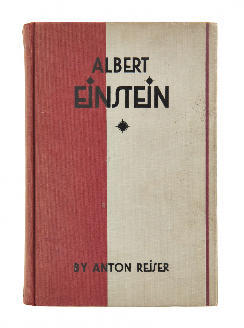 [ALBERT EINSTEIN] ANTON REISER [PSEUD. DE RUDOLF KAYSER] (1889-1964) Albert Einstein, a biographical portrait