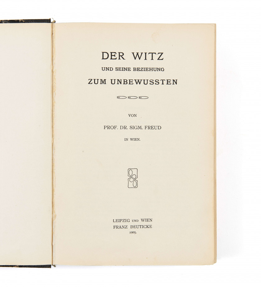 SIGMUND FREUD (1856-1939) Réunion de 5 livres provenant d’Oskar Pfister