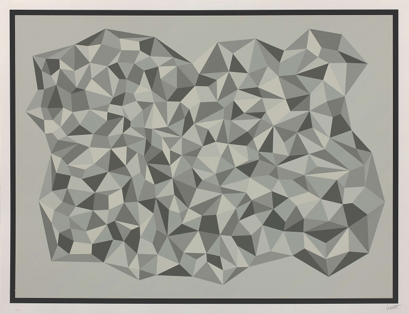 Sol LEWITT 1928 - 2007 Sans titre (Kinderstern) - 1989