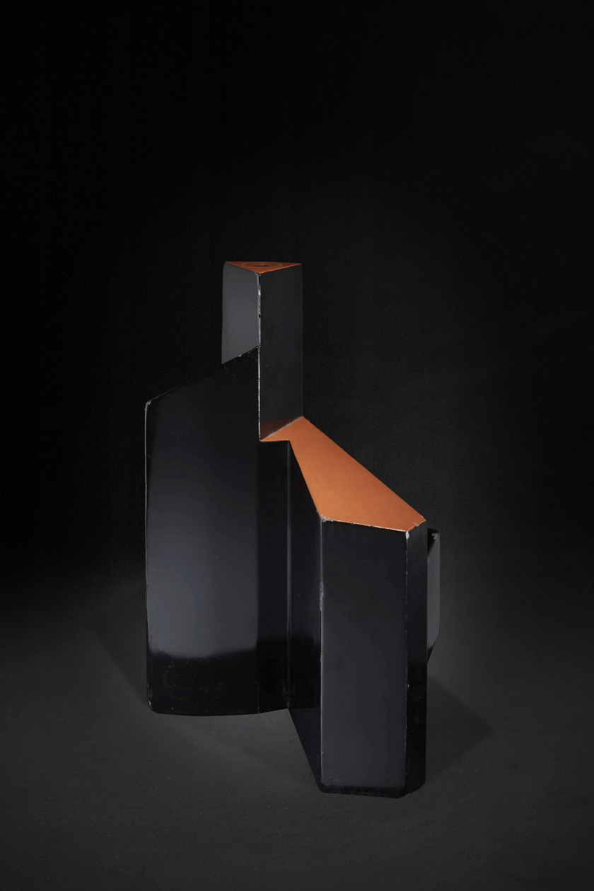 Eileen GRAY 1879 - 1976 Lampadaire sculpture - Circa 1922-1924