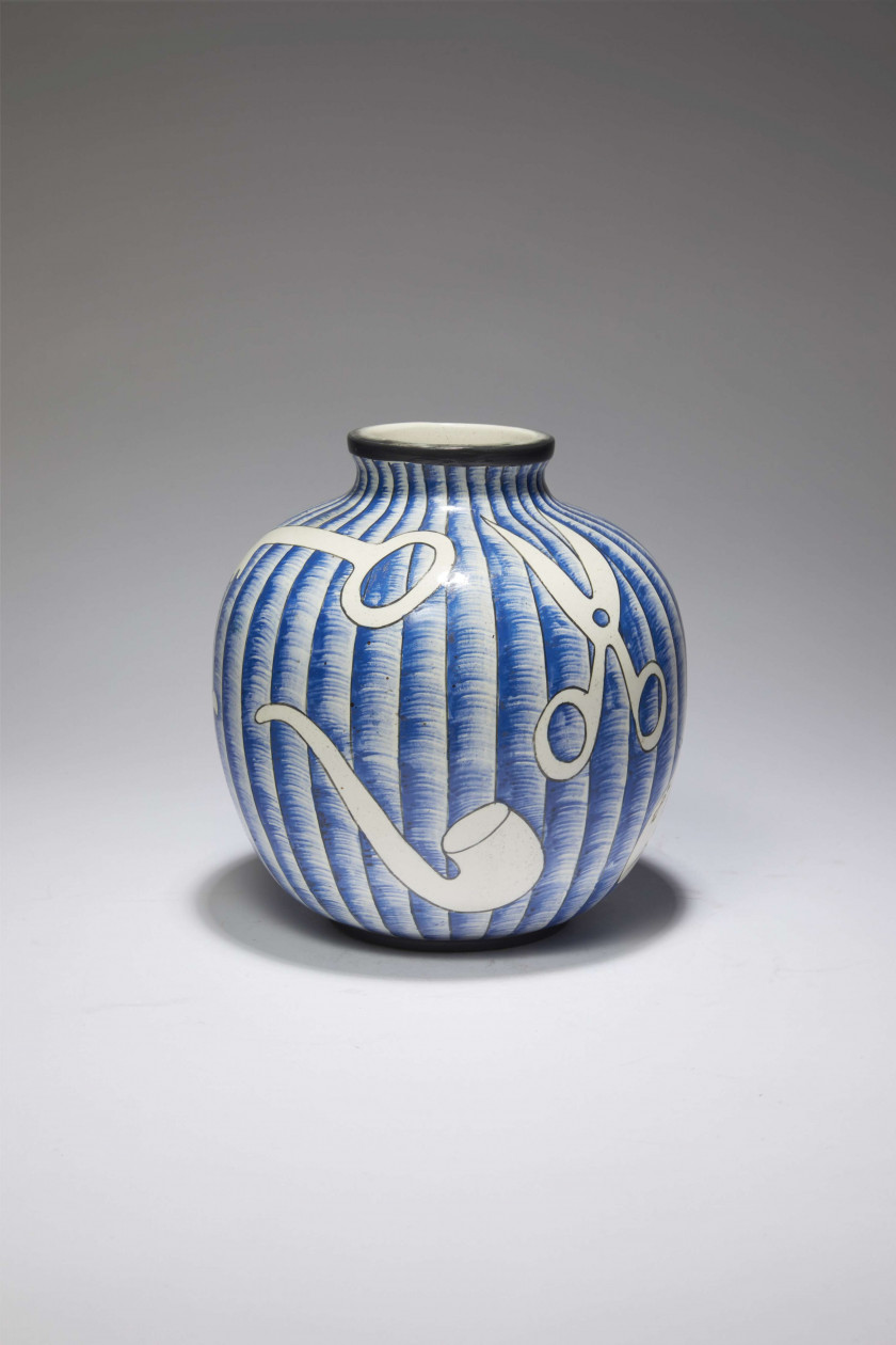 Gio PONTI et RICHARD GINORI 1891-1979 Vase