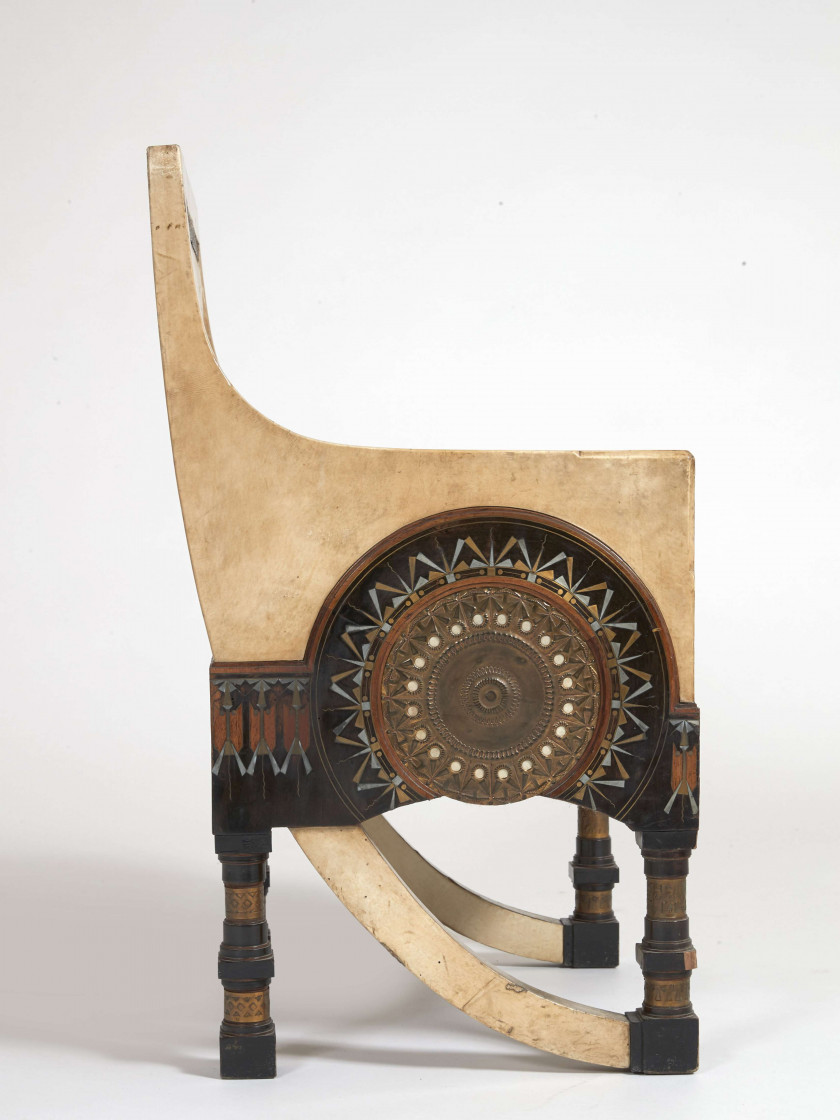 Carlo BUGATTI 1855-1940 Deux fauteuils - Circa 1902