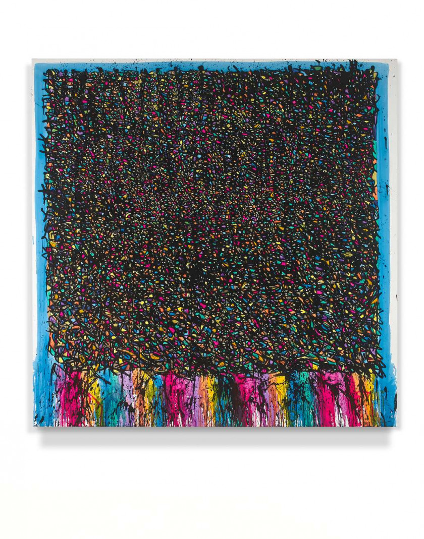 JONONE (John Perello dit) Américain - Né en 1963 Frosted - 2015 Acrylique et encres sur toile