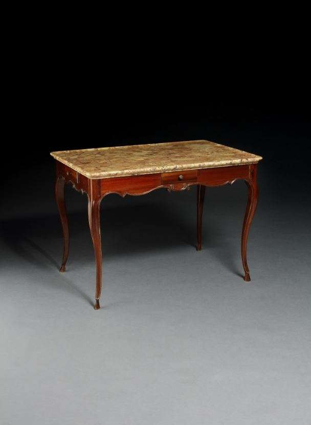 TABLE EN CABARET, TRAVAIL DE PORT D'ÉPOQUE LOUIS XV