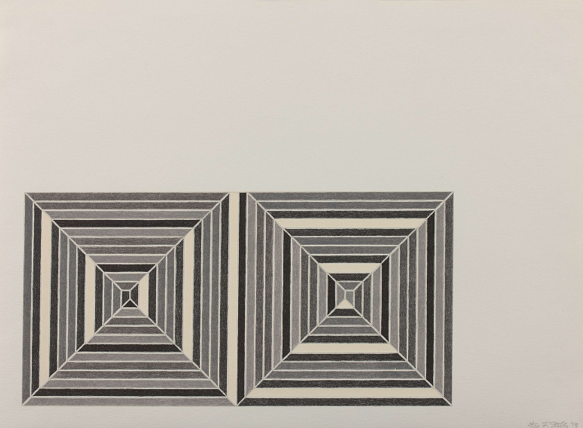 Frank STELLA Né en 1936 Les Indes Galantes III - 1973