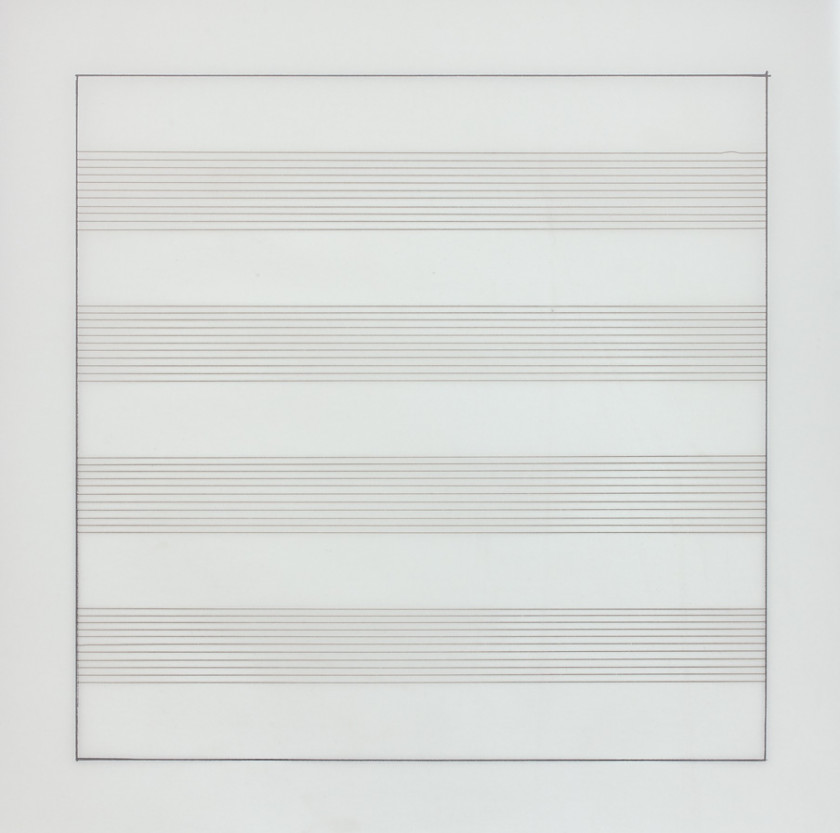 Agnès MARTIN 1912 - 2004 Paintings and Drawings - 1974-1990