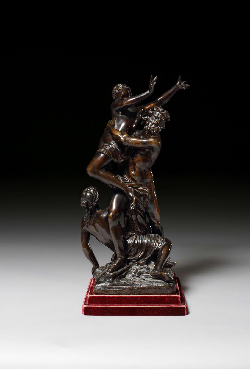 ÉCOLE FRANÇAISE VERS 1750 Paire de bronzes