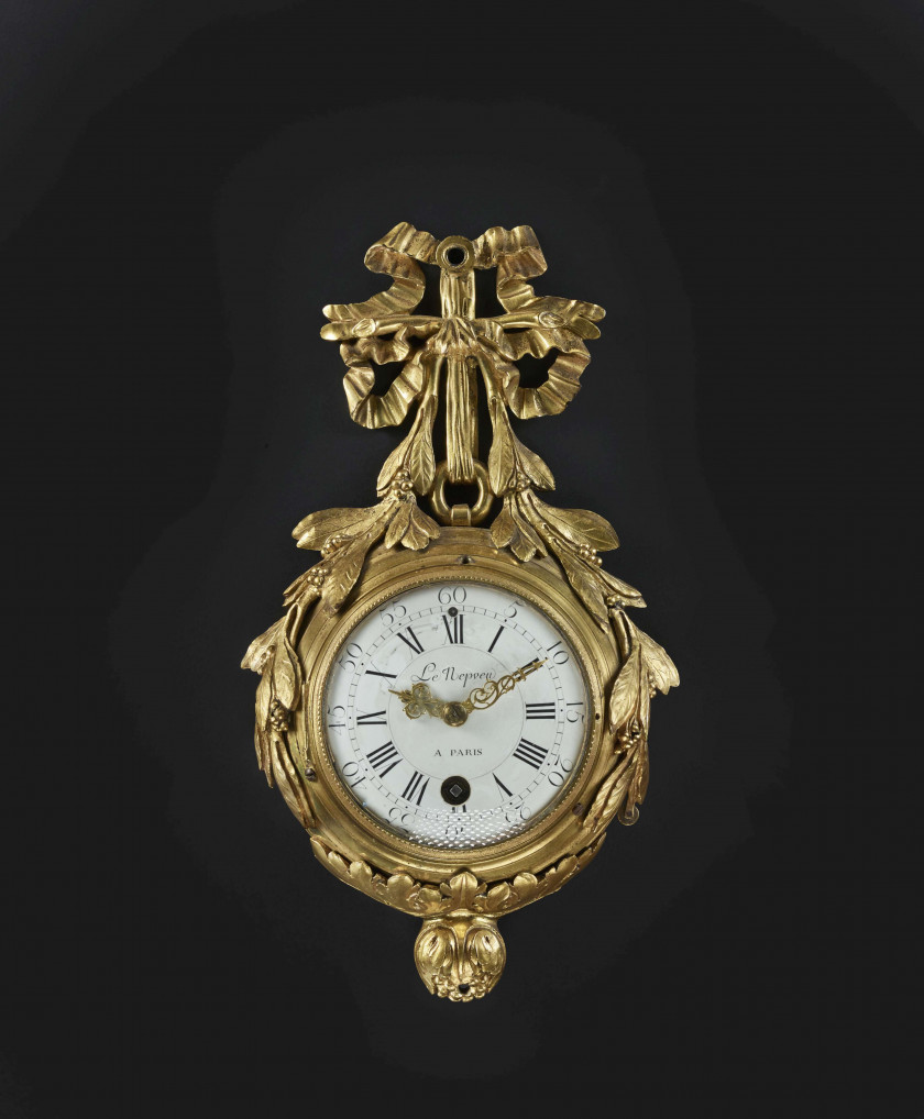 CARTEL D'APPLIQUE D'ÉPOQUE LOUIS XVI