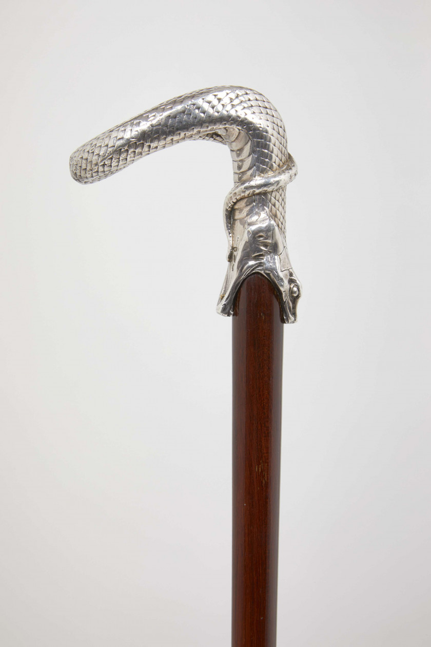 René LALIQUE 1860-1945 Canne - Circa 1900