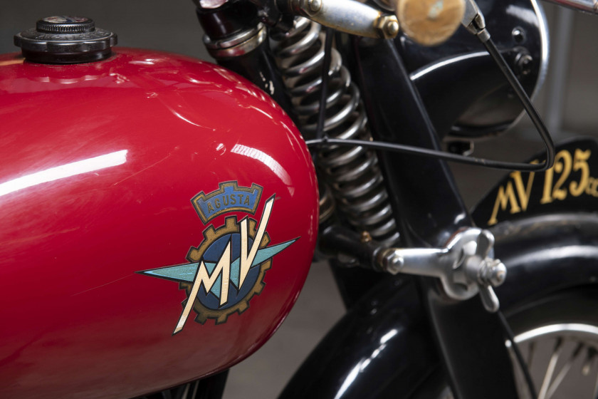 1952 MV Agusta 125 TEL  No reserve - Sans réserve