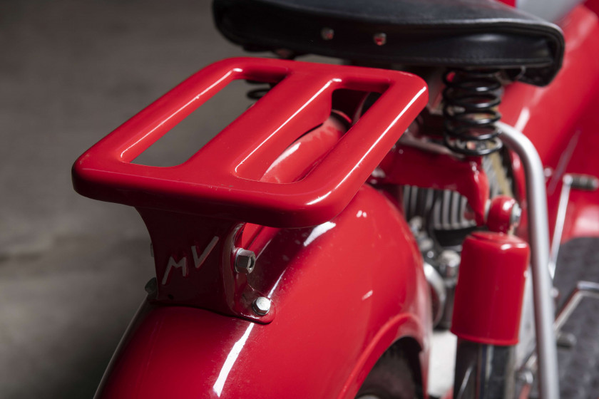 c.1955 MV Agusta 125 Pullman avec pare-jambes  No reserve - Sans réserve
