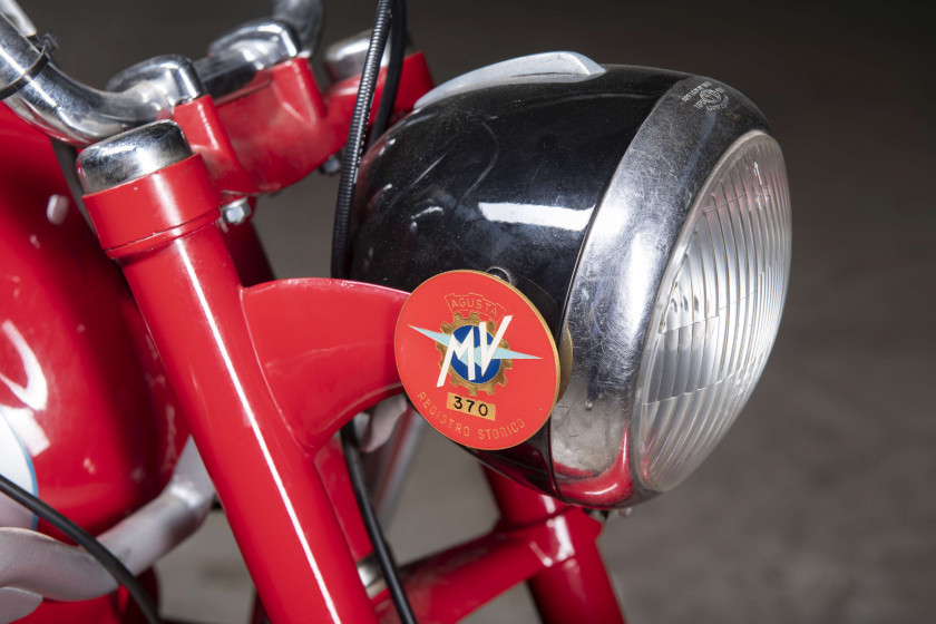 c.1955 MV Agusta 125 Pullman avec pare-jambes  No reserve - Sans réserve