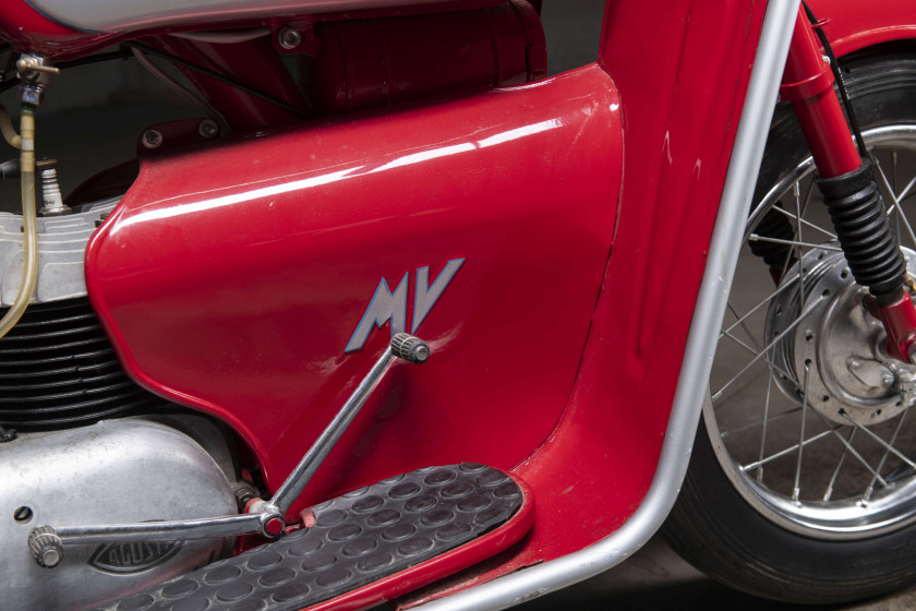 c.1955 MV Agusta 125 Pullman avec pare-jambes  No reserve - Sans réserve