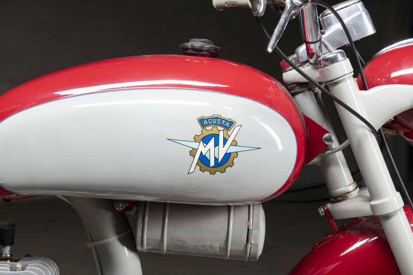 1953 MV Agusta 125 Pullman Ex Ciccio Ingrassia  No reserve - Sans réserve