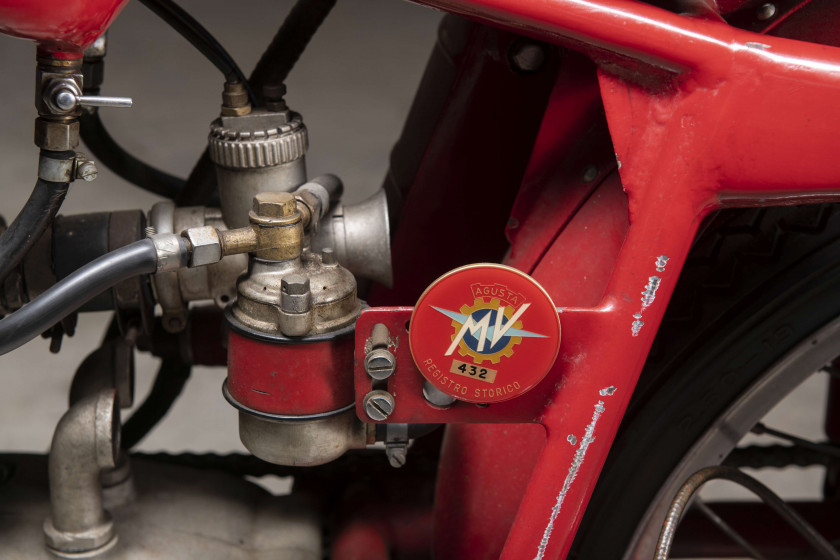1953 MV Agusta 125 Monoalbero  No reserve - Sans réserve