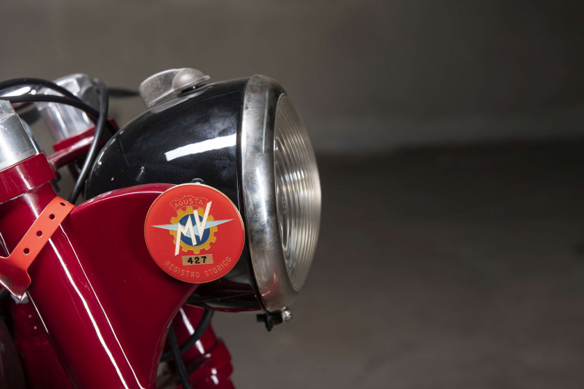 1953 MV Agusta 98 Turismo Lusso  No reserve - Sans réserve