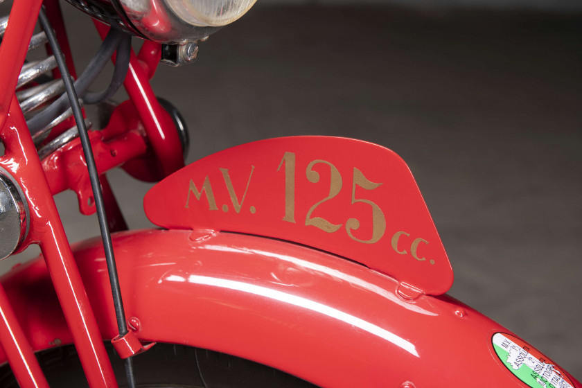 1951 MV Agusta 125 C  No reserve - Sans réserve