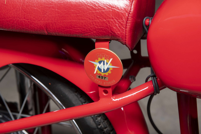 1948 MV Agusta 125 "Corsa" Faenza  No reserve - Sans réserve