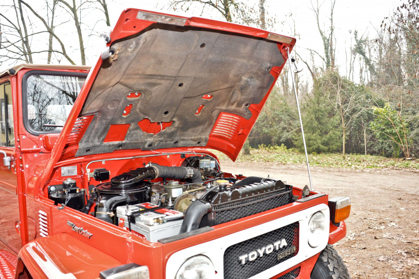 1984 Toyota Land Cruiser BJ 46 pick-up 8 places  No reserve