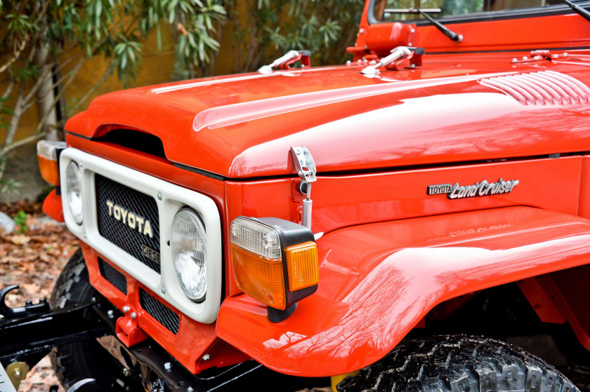 1984 Toyota Land Cruiser BJ 46 pick-up 8 places  No reserve