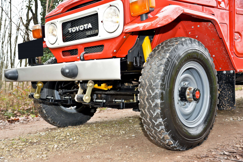 1984 Toyota Land Cruiser BJ 46 pick-up 8 places  No reserve