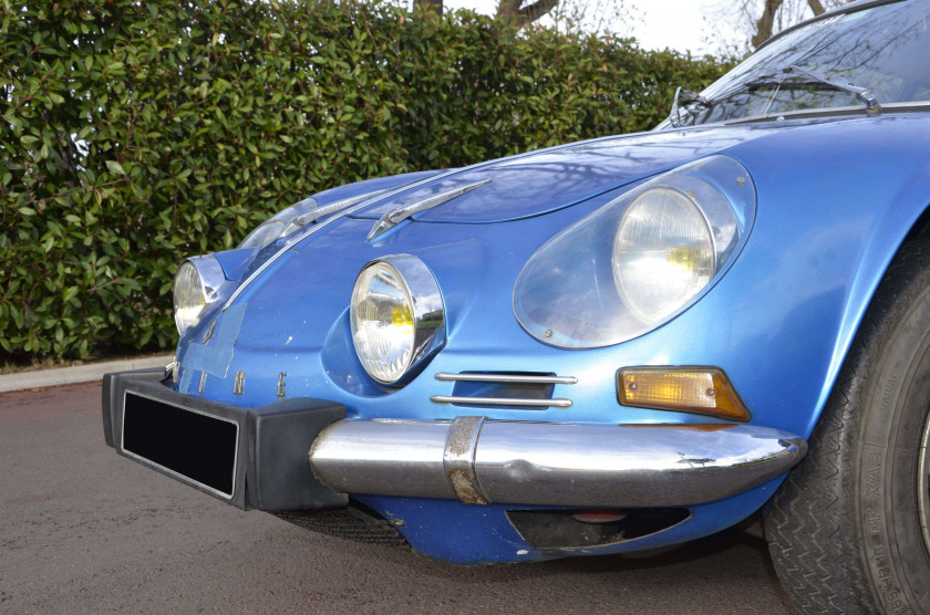 1974 Alpine Renault Berlinette 1600 SC  No reserve