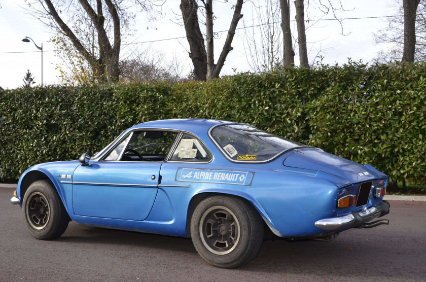 1974 Alpine Renault Berlinette 1600 SC  No reserve